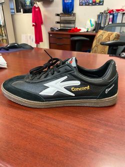 Nuevos Zapatos concord de piel para futsal