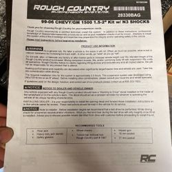 2 In Lift Kit For 1500 Gmc Or Chevy 