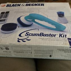 NIB Black & Decker Scumbuster Kit