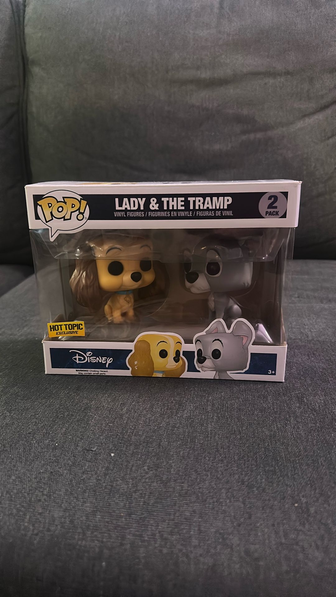 Disney Lady And The Tramp Exclusive Funko Pop