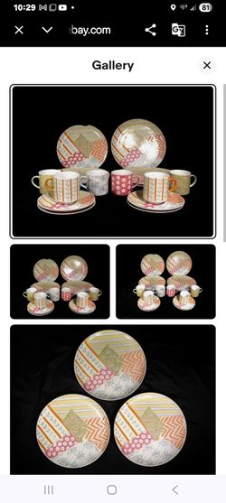 Patchwork Taste Setters East Collection Dinnerware PC $140