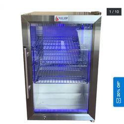 Mont Alpi 2.7 cubic ft refrigerator for outdoor kitchen grill BBQ