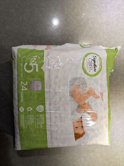 #5 pull-up diapers  for free