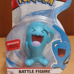Wobbuffet Pokemon Battle Figure Jarwares 3.5 Inch Articulated Figure Toy New