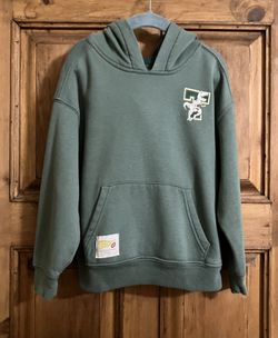 Boys Green Hoodie