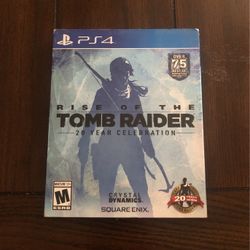 Rise Of The Tomb Raider PS4
