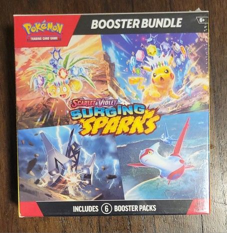 Pokemon Surging Sparks Booster Bundle Sealed