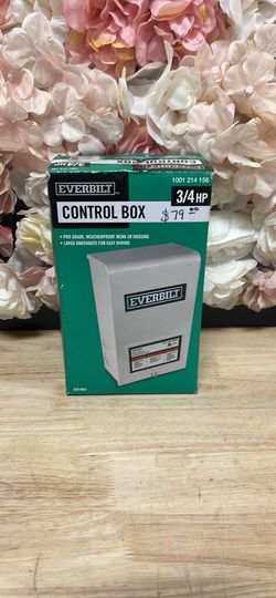 ECO FLO 3/4 HP Control Box for 4 in. Well Pump
