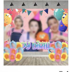 Ms Rachel, Birthday Banner