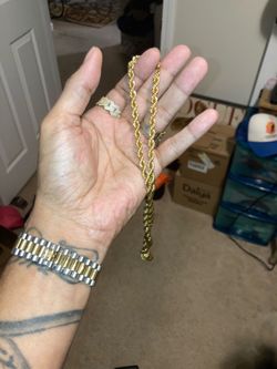 6 mm gold rope