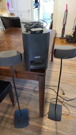 Bose, CineMate digital home theater speakers system