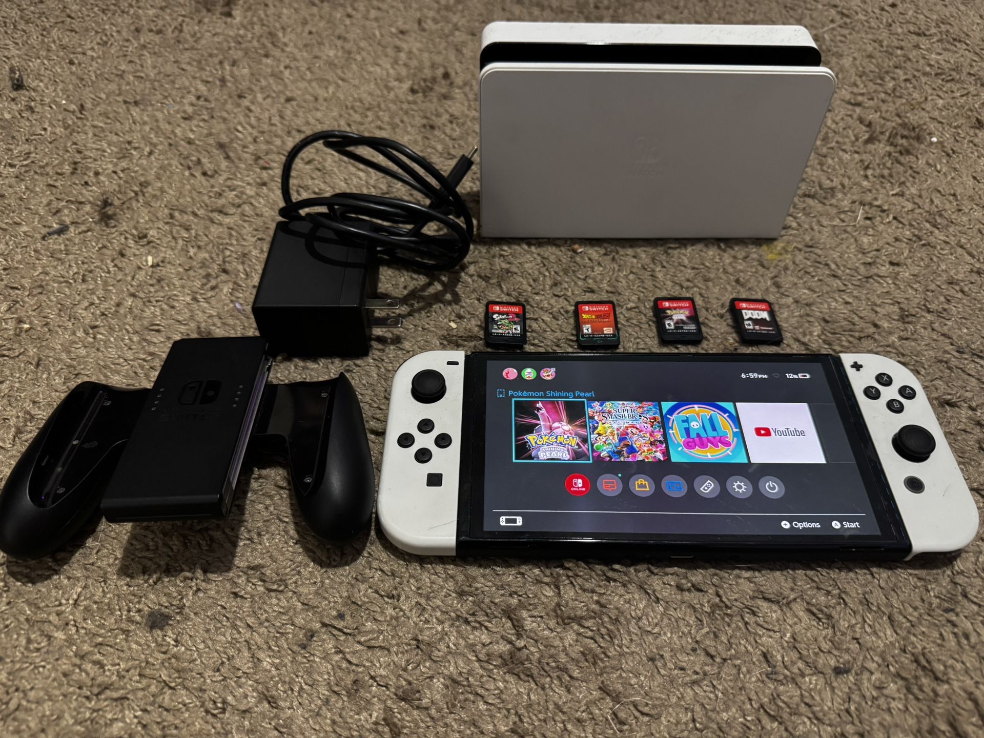 Nintendo Switch OLED + Games