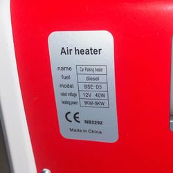 Diesel Powered With Remote Water Heater / Generator 