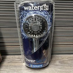 Waterpik 5 Spray Patterns Shower Head