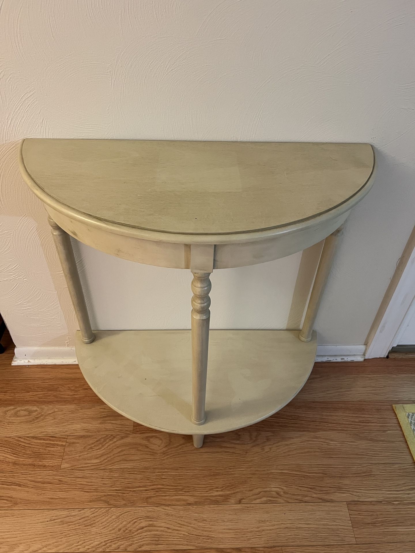 Decorative Half moon Table