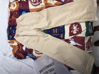 Comfrt- Cream Fleece Sweatpants