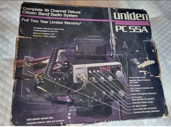 Vintage Uniden PC 55A 40 Channel CB Radio System