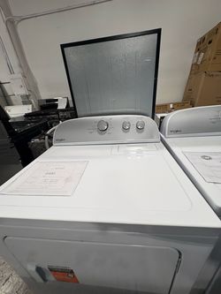 Whirlpool White gas  Dryer