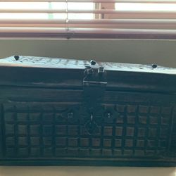 Small antique treasure box