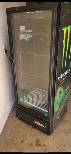 Monster Energy Drink Refrigerator Display