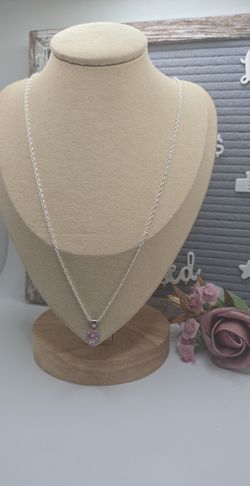 Cadena y dije de plata