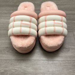 Pink And White Ugg