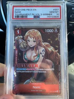 One Piece Cards/TCG Nami Winner