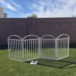 Snuowu 4 Panel Extra Tall Freestanding Pet Gate (35th Ave & Bell Rd)