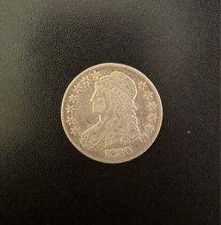 1830 capped bust half