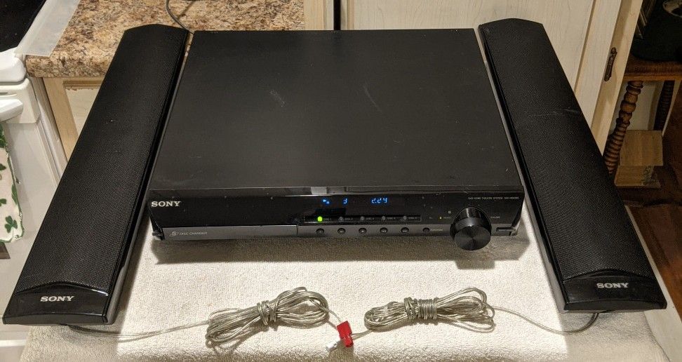 Sony CD DVD Player Receiver Home Theatre with Front Speakers
