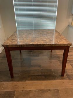 Marble Top Dining Table