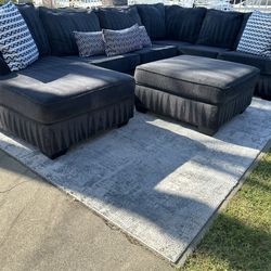 4 Piece Sectional with Storage Ottoman from Ashley HomeStore