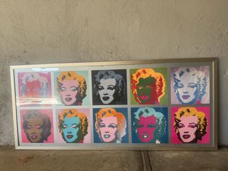 Ten Marilyns, 1967 poster by Andy Warhol