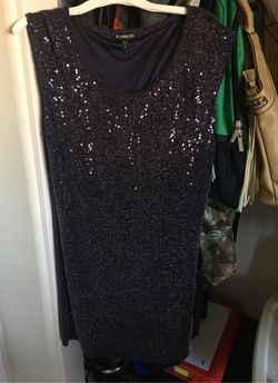 Express sequin dress