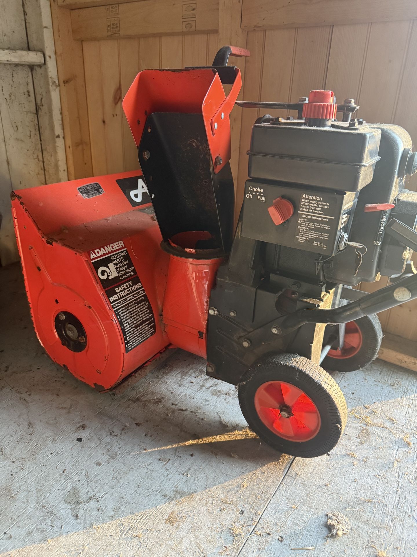 Arien’s Snowblower