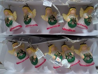 VTG HSN Angel Christmas String lights Popcorn set of 10
*Open box