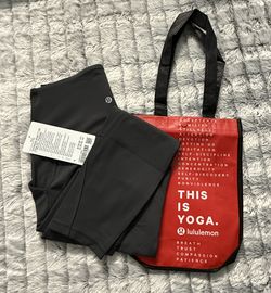 Lululemon Align High-Rise Crop 23"*Pockets sz8 , Colour Graphite Grey NWT