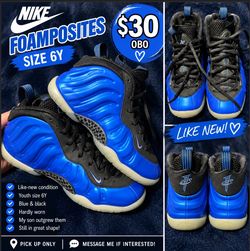 🔥 Nike Foamposites – Size 6Y – $30 OBO