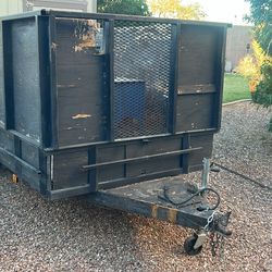 Utility landscape trailer