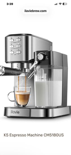 ilavie Espresso,Cappuchino,Latte Coffe Machine