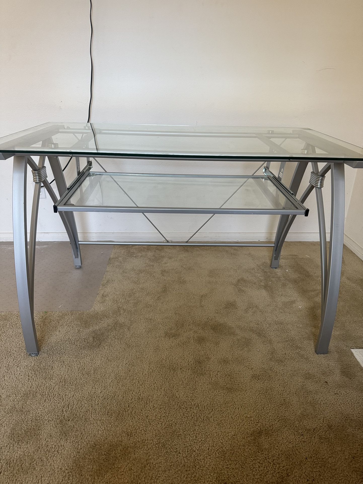Glass Desk