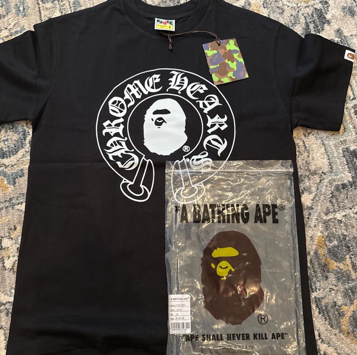 BAPE X CRHOME HEART