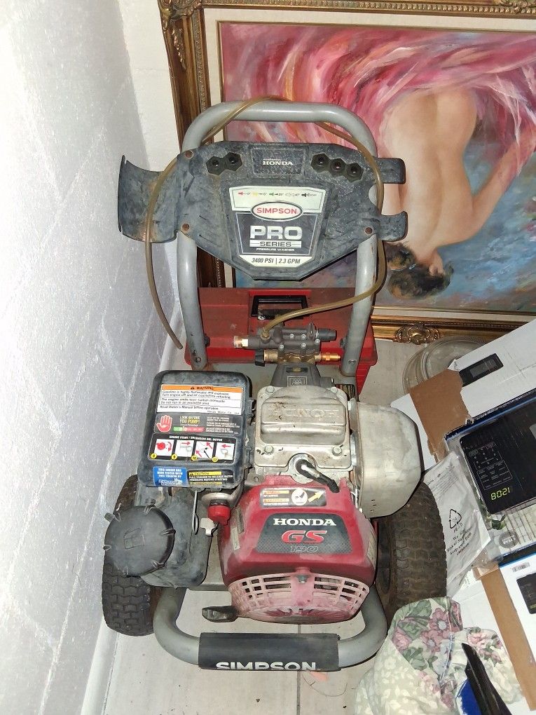 Power Washer 3400 Psi