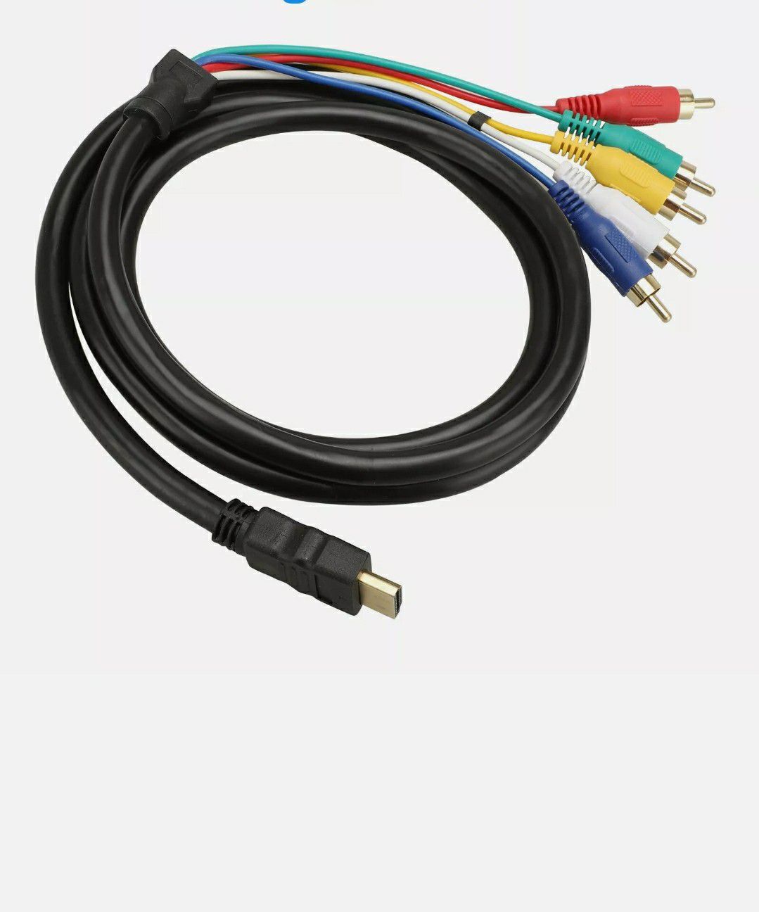 HDMI to 5 RCA Male Audio Video Component Convert Cable For HDTV TV BOX 1080P DVD