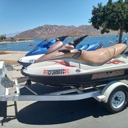 2005 SEADOO GTX VTEC 120 HOURS SEADOO GTILE WITH NEW MOTOR CURRENT TAGS AND TITLE 
