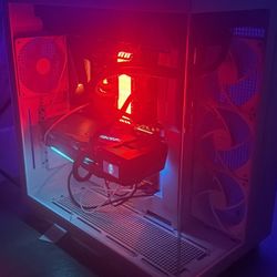 Gaming Pc With Keyboard Headset And Mouse