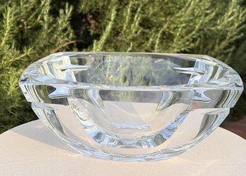 BEAUTIFUL VINTAGE WATERFORD CRYSTAL FACETED FRUIT BOWL CENTER PIECE!