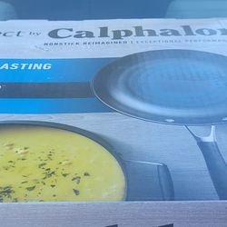 CALPHALON 10 PIECE 40 %  AQUA TECHNOLOGY NON STICK COOKWARE. 