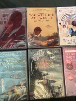6 DVD lot, all new and sealed