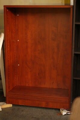 #34591 Cherry Effect 14" x 47" x 31.5" Wide Shelf (You Supply Pegs We Have Shelves)